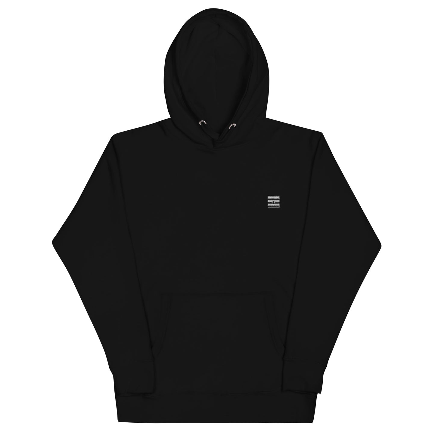 Gradient - White unisex Hoodie