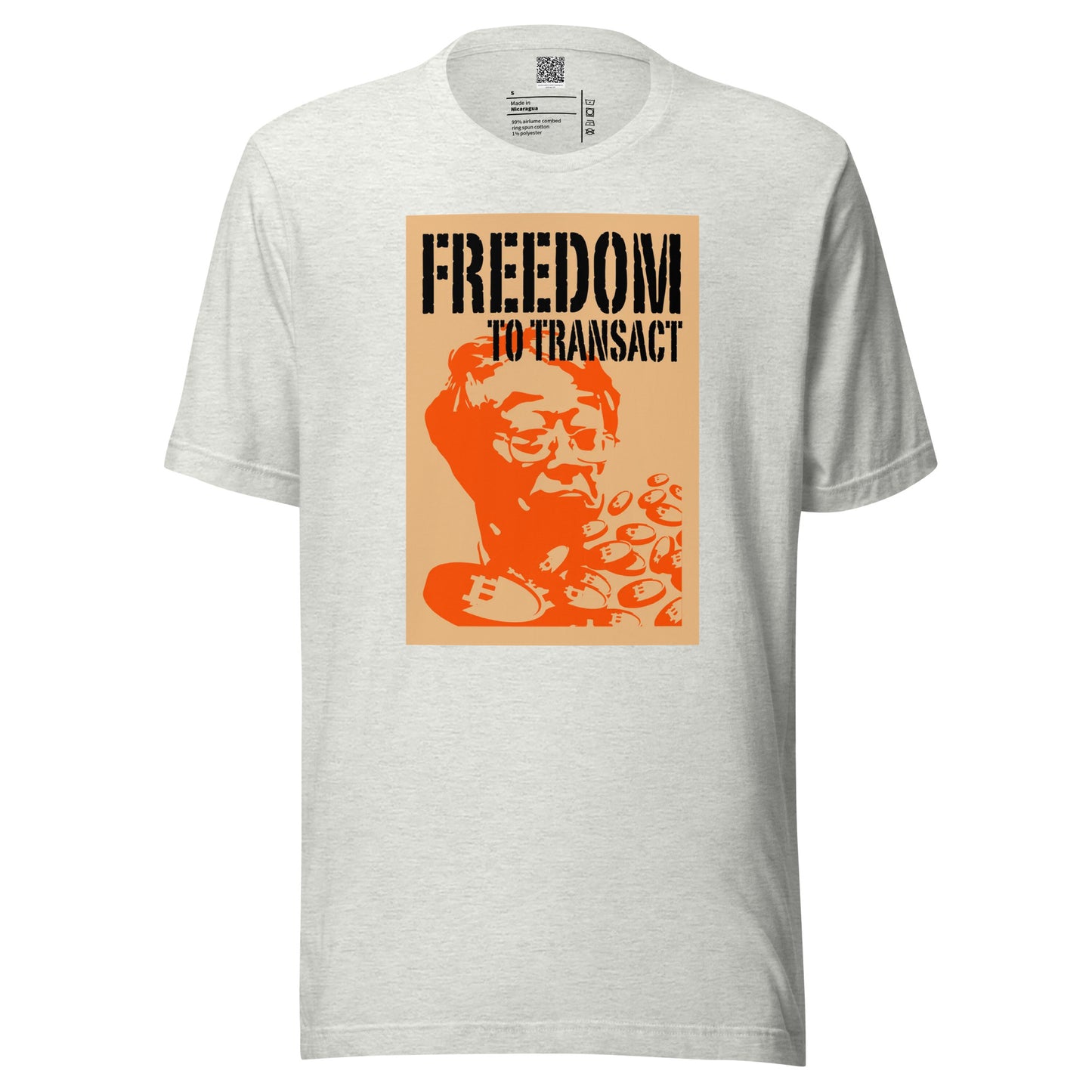 Unisex t-shirt - Nakamoto Freedom