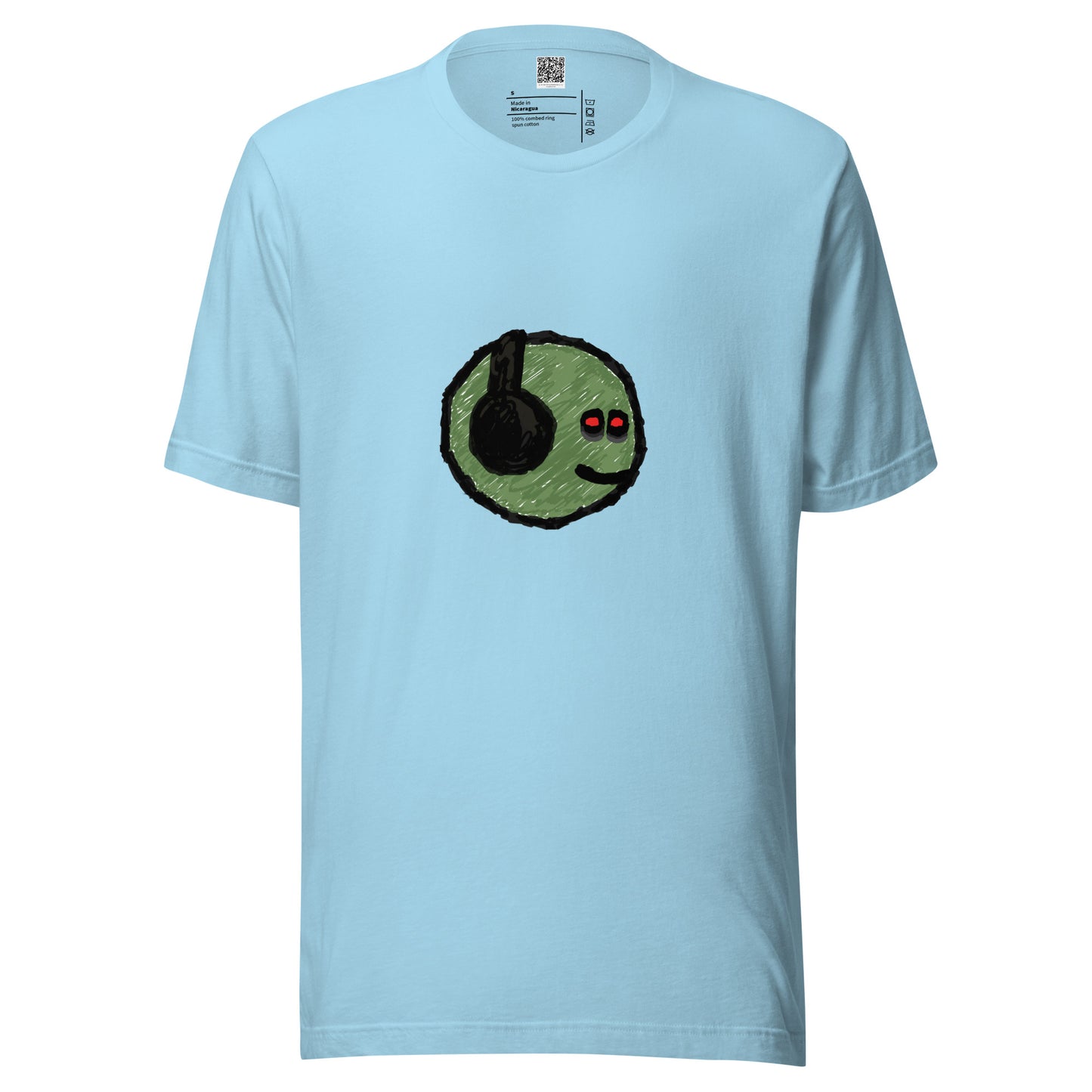 Unisex t-shirt - mfers zombie head