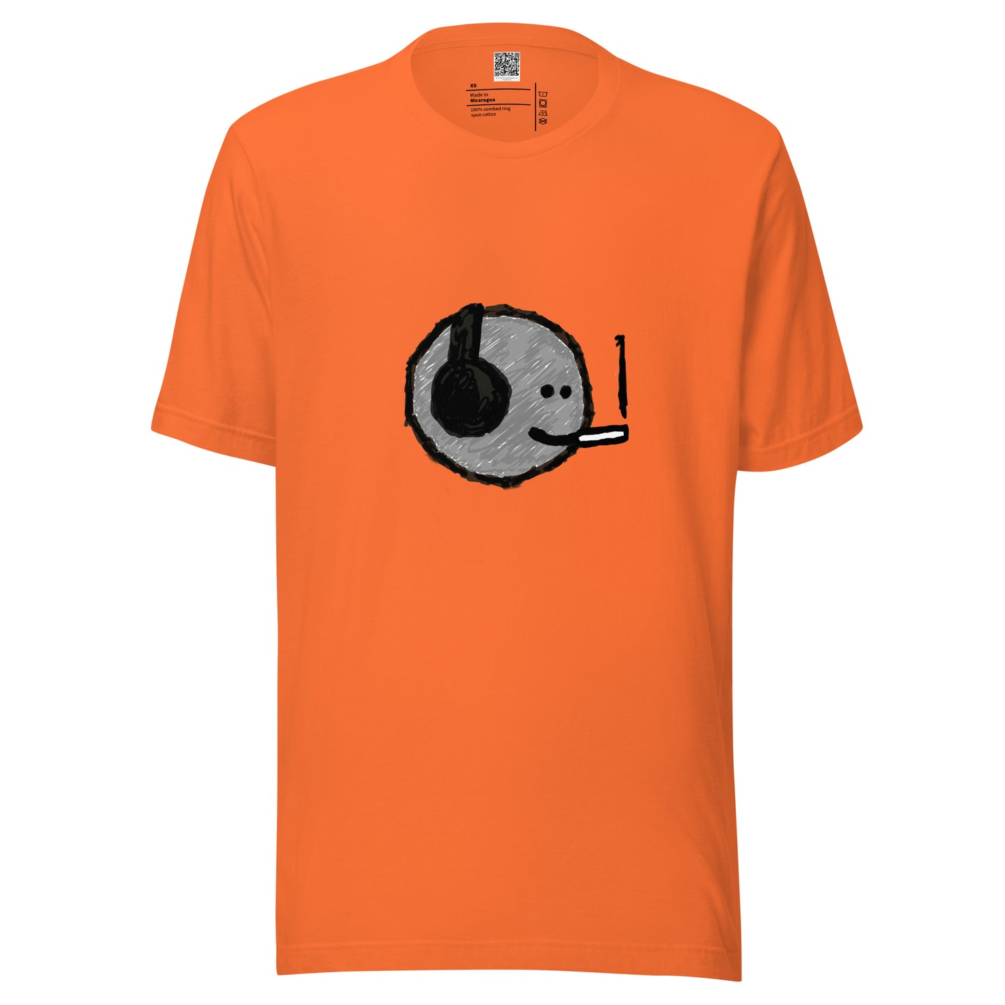 Unisex t-shirt - mfers charcoal smoker